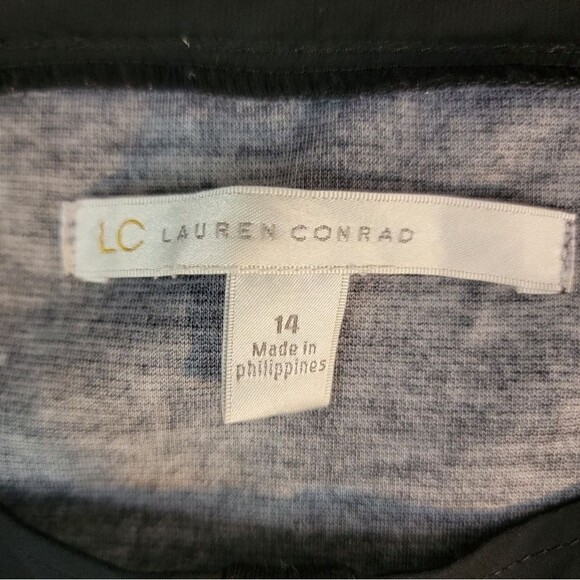 Women's Size 14 Black Multi Floral Print Sleeveless Dress BEAUTIFUL - Picture 3 of 14